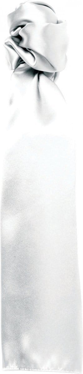 Premier 'Colours' Plain Business Scarf PB30 - White - One size