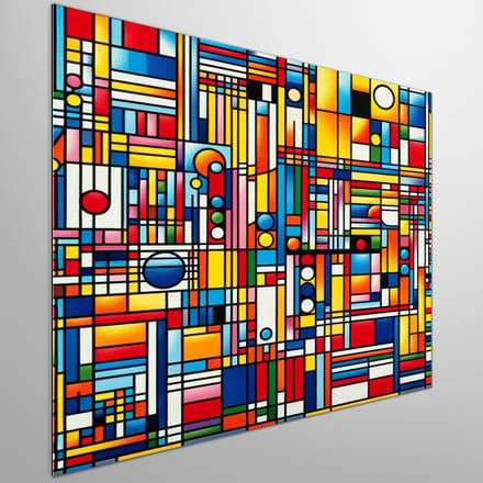 Kunstprint | Wanddecoratie | Dibond | 30 × 30 cm