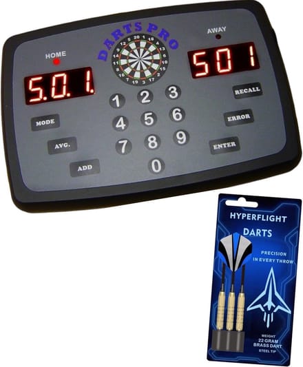 Professioneel Elektronisch Scorebord met Darts Set voor Bar en Hobby