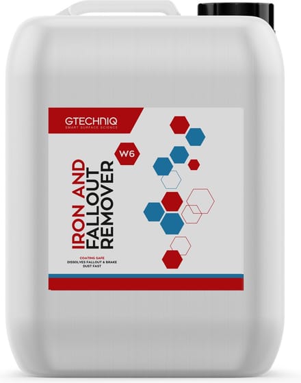 GTECHNIQ W6 Iron and General Fallout Remover 5 liter