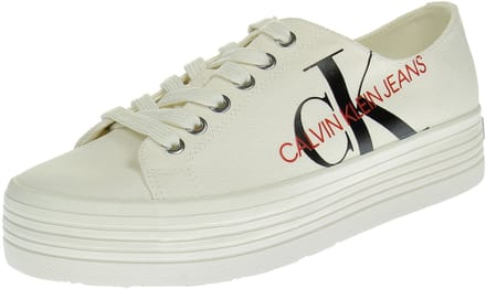 Calvin Klein B4R1664 ZESLEY - Damestrainers - 100-BRIGHT-WIT