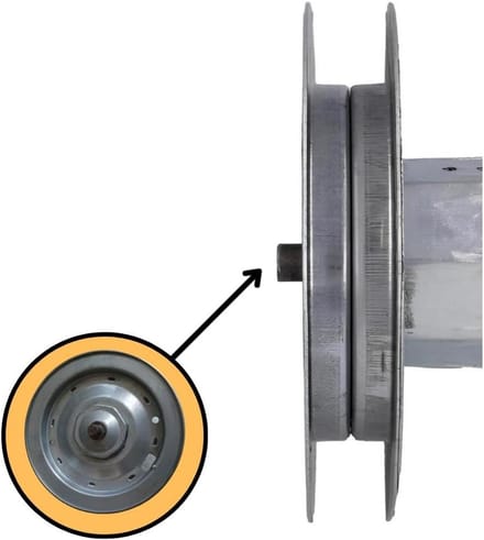 Rolluikkatrol Metaal - Poelie Rolluik - Rolluiken Monteren - Glad Ontwerp - 240 mm - Metaal