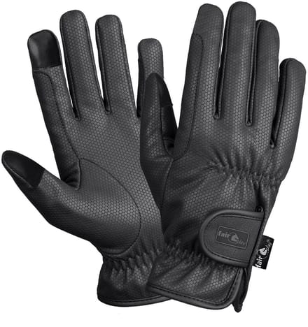 Fair Play Winter Handschoenen Grippi - Black - M
