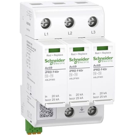 Schneider Electric A9L2F340 A9L2F340 Overspanningsafleider 65 kA Piece 1 stuk(s)