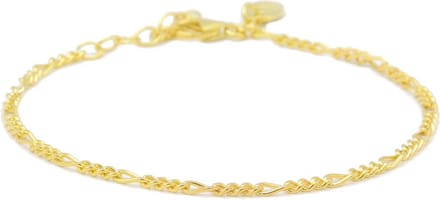Karma Armband Figaro | Goud