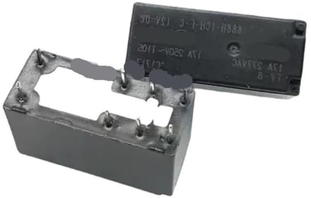 Elektromechanisch Relais - Schakelcomponent - Circuit Beheer - Normaal Gesloten Contact - 17 Ampère - Grijs