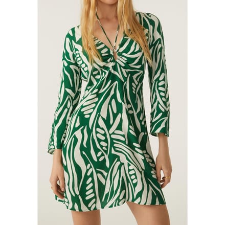 BA&SH Robe Thesee Vert Maat: M | Mini Jurken Outlet | Dames | Groen