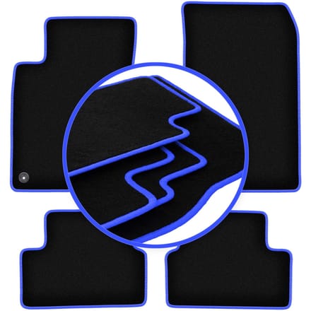 CARLUX-BLUE automatten voor: Mercedes W246 B-Klasse (2011-2018)