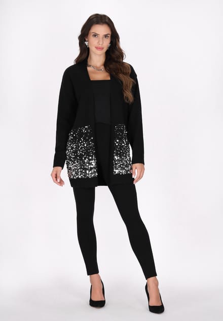 Faina Vest Dames zwart