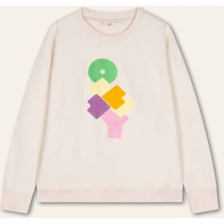 Oilily Hoppin Sweater- maat3XL Turtle Dove