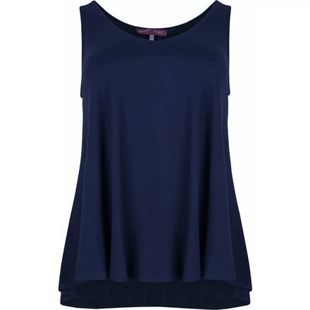 V-hals Viscose Top Dames Mat Fashion