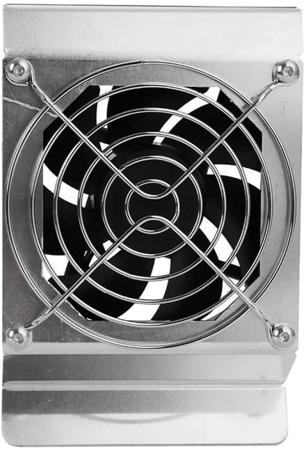 Koelventilator - Reserveonderdeel Koelkast - Temperatuur Beheersen - Krachtige 12V Ventilator - 92mm - Zilver