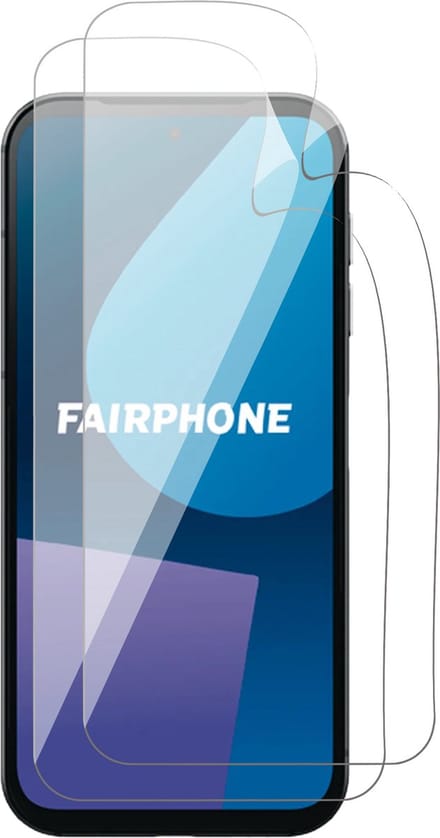 Screenprotector geschikt voor Fariphone 5 2024 - 2x FlexGuard Screen Protector