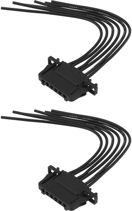 Dailygoods - 6-Pin Connector Reparatie Harnas voor Auto