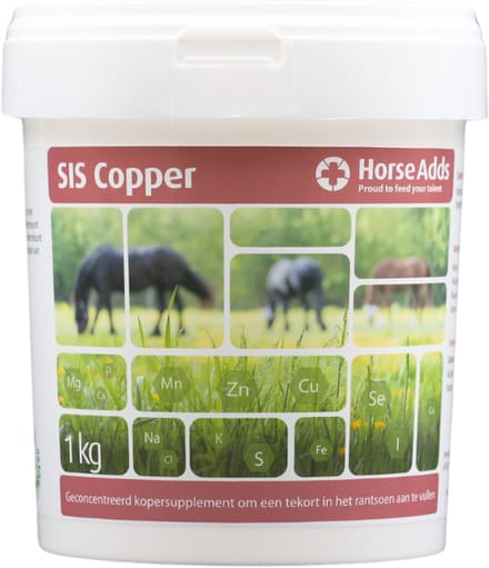 SIS Copper 1 kg - Horse Adds Paardensupplementen