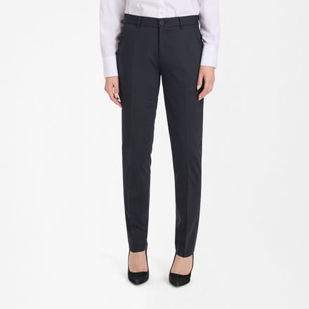 Sunwill 91649-2722-400 Donkerblauwe pantalon | Maat 38, inseam 80