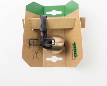 Widek bel Paperclip E-bike nz PVD rood koper op kaart
