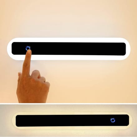 ZRSS® Wandlamp Badkamer - Badkamerlamp Dimbaar - Badkamerverlichting - Met Touchscreen