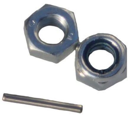 Double Lock beveiligingsmoer M14 met stift voor type WAK 35