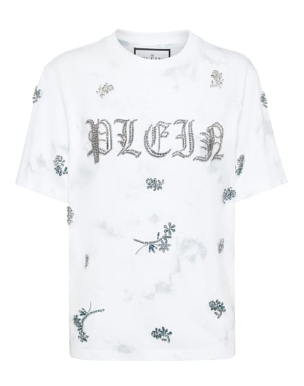 T-Shirt Man Pasvorm Flowers