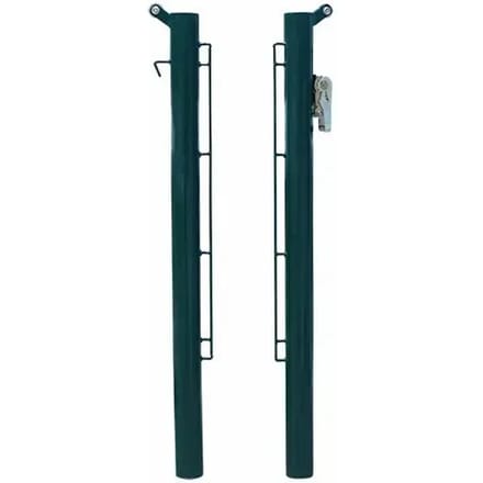 Set van 2 vaste tennispalen Softee Equipment Deluxe