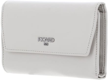 PICARD Leren Portemonnee Bingo Flap Wallet Cream Crème