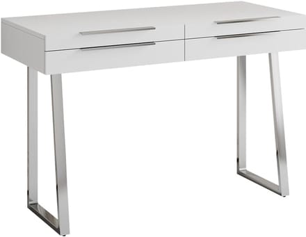 Moderne Opmaaktafel Wit met 4 Laden - Ideaal voor Slaapkamer