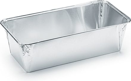 Aluminium rechthoekige voedsel containers, 1500 ml - 20 containers