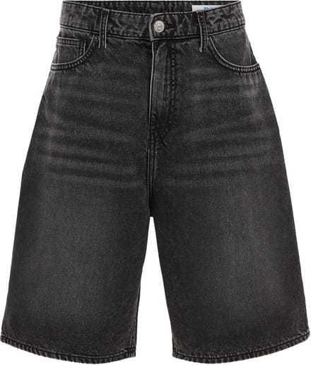 WE Fashion Heren loose fit denim short