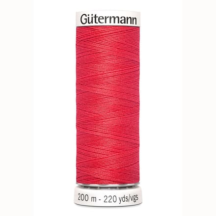 Gütermann Alles Naaigaren, Rood  Nr. 016, 200 meter, Per stuk.