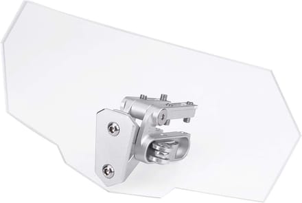 Verstelbare Winddeflector voor Motoren - Universele Voorruit