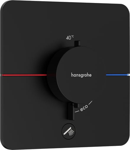 Hansgrohe ShowerSelect Comfort Q Afbouwdeel Inbouwthermostaat Mat Zwart