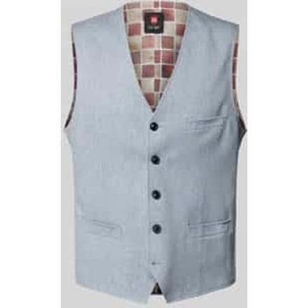 Gilet met strookzakken, model 'Mosley'