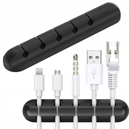Hangzhou A Link Star Technology Co. Ltd. - Kabelorganizer - 5 Houders - Zelfklevend - Zwart