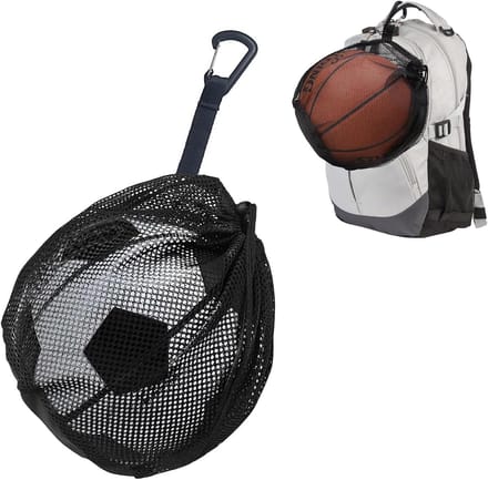 Basketball Bag met Drawstring - Portable Ball Net - Voetbalnet - Rugzak - Net Bag - Ball Bag - Tennis - Volleybal - Handbal Accessoires