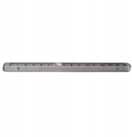 Liniaal Transparant Pratel 15cm - Klein en Plat