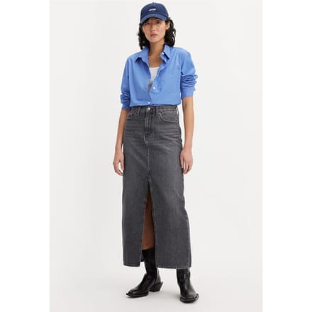 Levi's Ankle Denim Skirt Grey Größe: W24 | Jeansröcke Outlet | Damen | Blau