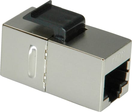 VALUE RJ-45 Koppelstuk, Keystone, afgeschermd, Cat.6 (Class E)