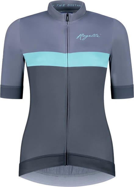 Rogelli Prime Fietsshirt - Korte Mouwen - Dames - Blauw, Turquoise - Maat M