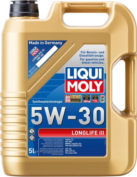Liqui Moly Longlife III 5w30 Motorolie 5 liter