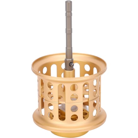 Roue Accessoire de Moulinet de Pêche à Bobine Bordée Conversion Profil Bas Tout Métal(d'or ) or
