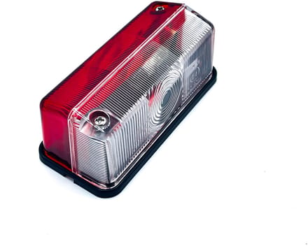 Markeringslamp Rood/Wit met E-keur