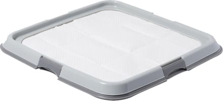 Adori Trainingsmat Houder - Hondenzindelijkstraining - 60x60 cm Grijs