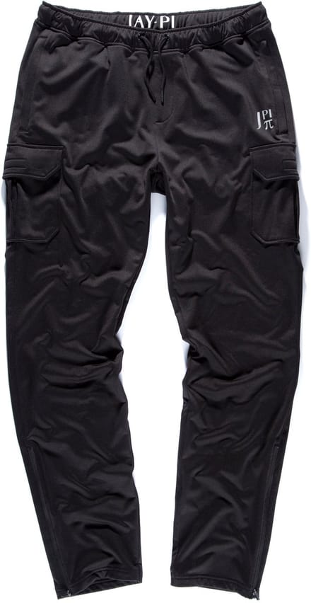 JAY-PI - Heren - Functionele cargobroek outdoor basic fit - Zwart - Maat L
