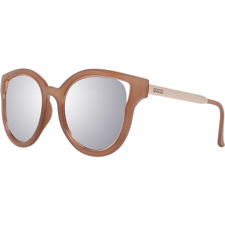 Guess - GF0323 - Zonnebril - Dames - Lichtbruin - Grijsblauwe lens