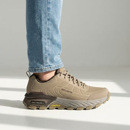 Skechers Max Protect Irongaurd taupe Synthetisch - Maat 48 1/2