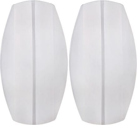 KELERINO. Comfortabele Silicone Schouder Pads voor BH-Bandjes BH accessoire - Transparant
