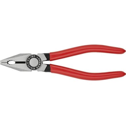 Knipex 03 01 180 Werkplaats Combinatietang 180 mm DIN ISO 5746