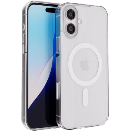Coverzs luxe TPU MagSafe case geschikt voor iPhone 16 Plus (transparant) - MagSafe, luxe TPU, premium bescherming
