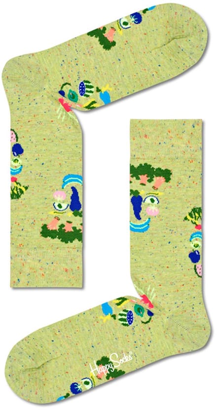 Happy Socks unisex sokken healthy glow groen